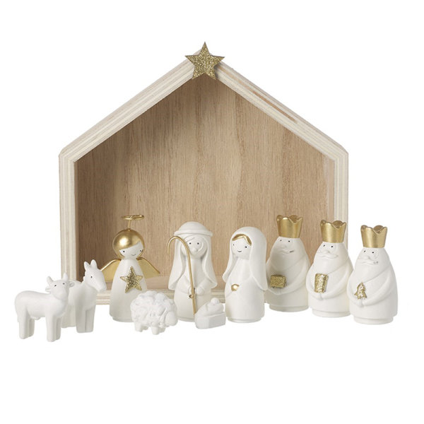 The Seasonal Aisle Nativity Set Wayfair.co.uk